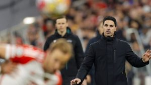 HLV Mikel Arteta thừa nhận Arsenal chưa thể so với Bayern và Real